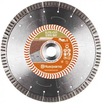 Diamantový kotouč HUSQVARNA Elite-Cut S35S BAT 230 mm Nová Kolekce