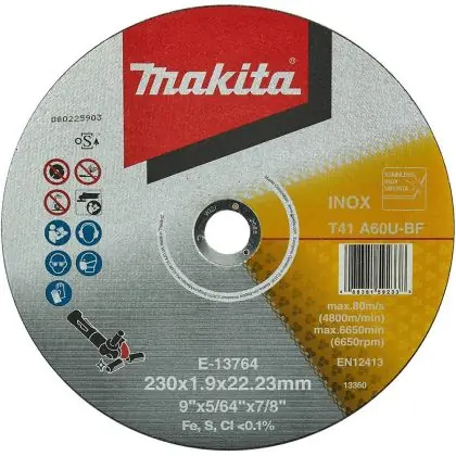 Řezný kotouč nerez MAKITA 230x1,9x22 mm Zlevněný
