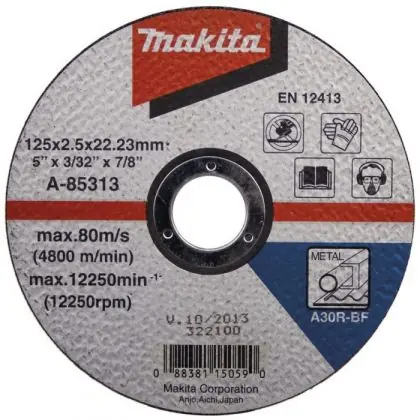Řezný kotouč ocel MAKITA 180x2,5x22 mm Horká Nabídka