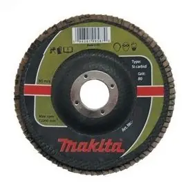 Lamelový kotouč MAKITA Silizium Karbid 125x22,2 mm K80 Jen Po Omezenou Doba