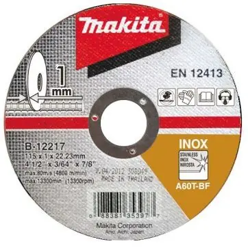 Pouze Dnes Řezný kotouč nerez MAKITA 115x1,6x22 mm