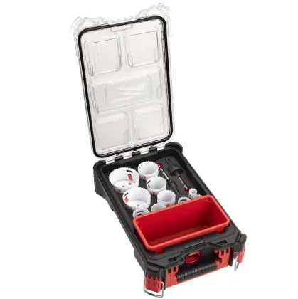 Sada kruhových pilek MILWAUKEE HOLE DOZER v PACKOUT boxu 12 ks Bezpečná Platba
