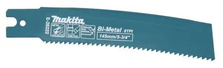 Pouze Dnes Pilový list MAKITA zahnutý BiM 145 x 1,6 mm , TPI 8, 5 ks