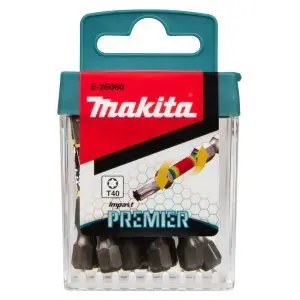 Bit torzní MAKITA Impact Premier (E-form) T40 x 50 mm, 10 ks Ověřený