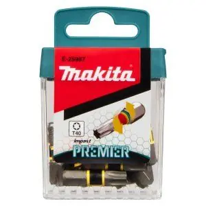 Levný Bit torzní MAKITA Impact Premier (C-form) T40 x 25 mm 15 ks