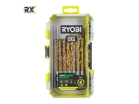 Sada vrtáků do kovu RYOBI RARXHG13 RX 13 ks Výprodej