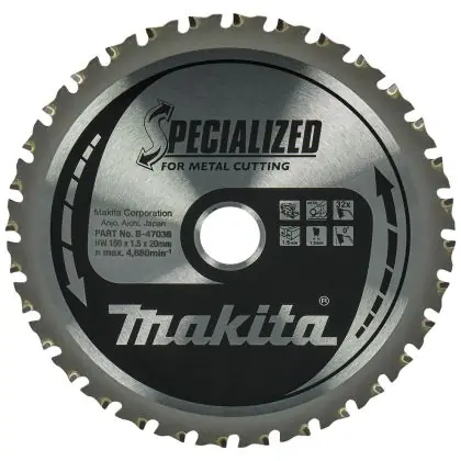 Expresní Doručení Pilový kotouč na kov MAKITA 150x20 mm 32 zubů B-47036