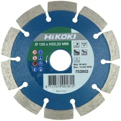 Nakupujte Hned Diamantový kotouč na beton HiKOKI 125 mm