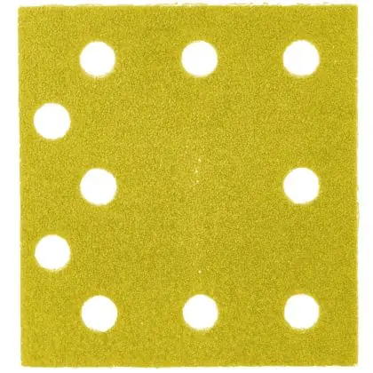 Brusné listy pro vibrační brusky MILWAUKEE HP 115x107 mm G180 10 ks Hit Sezóny