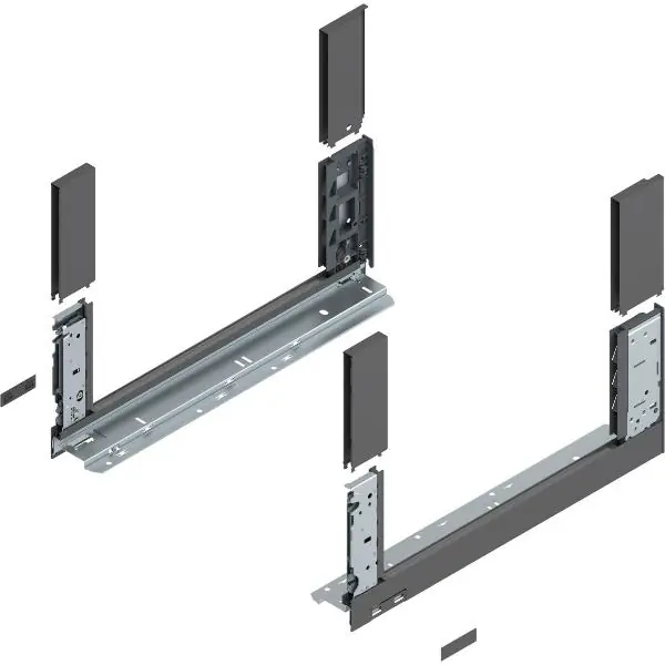 Akční Nabídka BLUM LEGRABOX free, bočnice výška C, délka 450mm, orion šedá-matná