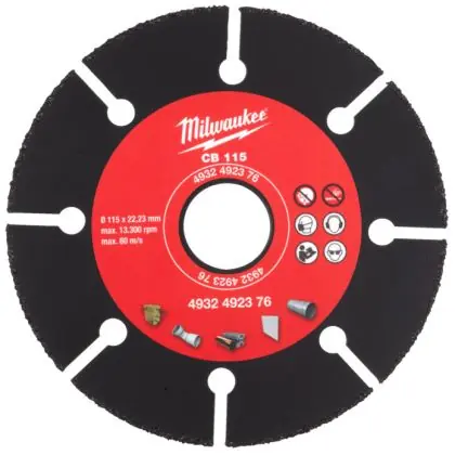 Vrácení Zdarma Karbidový kotouč MILWAUKEE CB 115x1,0x22,23 mm