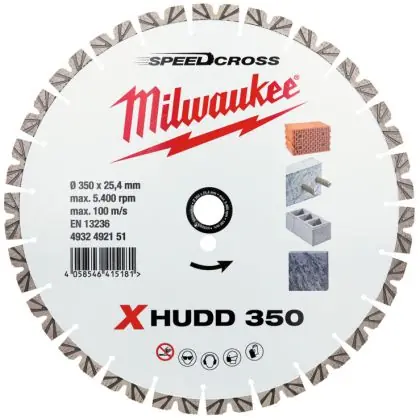 Diamantový kotouč MILWAUKEE SPEEDCROSS XHUDD 350 mm Akční Nabídka