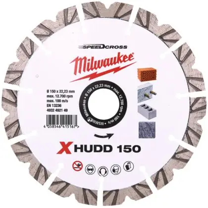Diamantový kotouč MILWAUKEE SPEEDCROSS XHUDD 150 mm Jen Po Omezenou Doba