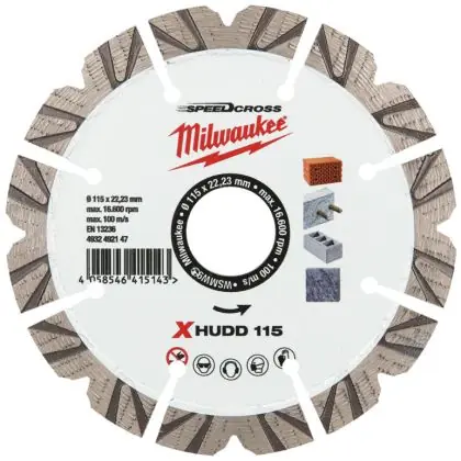 Diamantový kotouč MILWAUKEE SPEEDCROSS XHUDD 115 mm Kup Teď