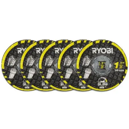 Nová Kolekce Sada řezných kotoučů Twist Lock RYOBI RAR302-5 5 ks