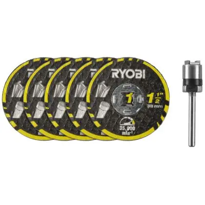 Super Cena Sada řezných kotoučů Twist Lock RYOBI RAR301-6 6 ks