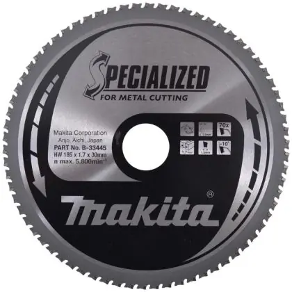 Bezpečná Platba Pilový kotouč na kov MAKITA 185 x 30 mm 70 zubů