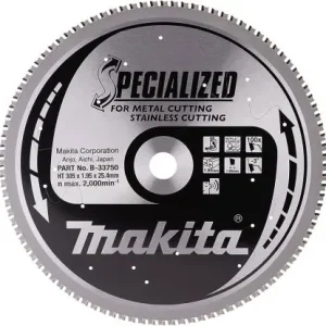Akční Cena Pilový kotouč MAKITA na kov a nerez 305x25,4 mm 100 zubů