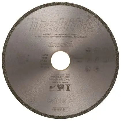 Diamantový kotouč MAKITA Comet celoobvodový CDE12522 125 mm Originální