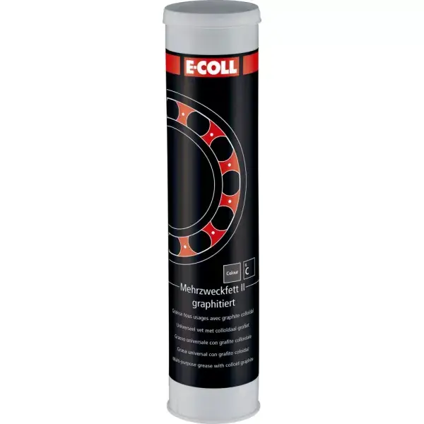Víceúčelové mazivo II grafitované kartuše 400g E-COLL EE 12ks Oblíbený