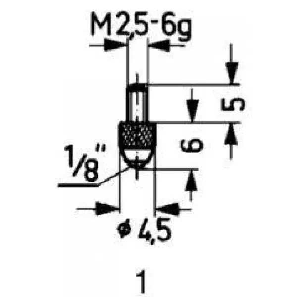 Merici snimac ocel talir 7,8x0,5mm KÄFER Rychlé Dodání