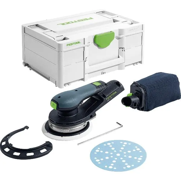 Nejprodávanější FESTOOL aku excentrická bruska ETSC 150Li/4 Basic 18 Volt