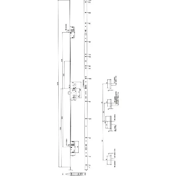 Objednat Nyní MFV-zámek KFV BS 2300 DIN,DM 55, štulp 16 mm, hranatý, VK 8 mm, ocel pozink