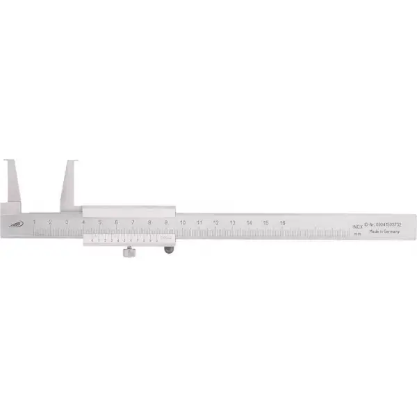 Posuvné měřítko na drážky 20-160mm Helios-Preisser Rychlé Dodání