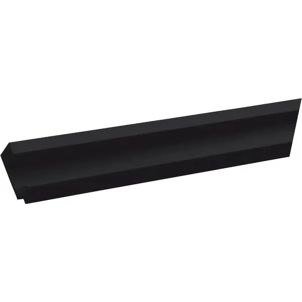 Vrácení Zdarma Úchytková lišta Aithra, délka 2500 mm, k zkrácení, hliník černý elox
