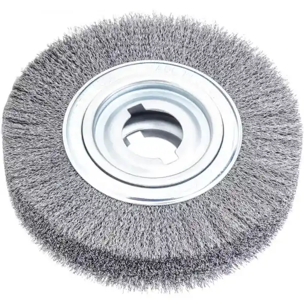 Cenová Bomba Kulatý kartáč ocelový drát 250x60mm, vlnitý,35mm Lessmann