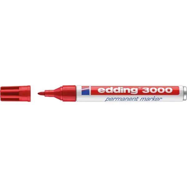 Popisovač permanentní 3000 modrá edding Novinka