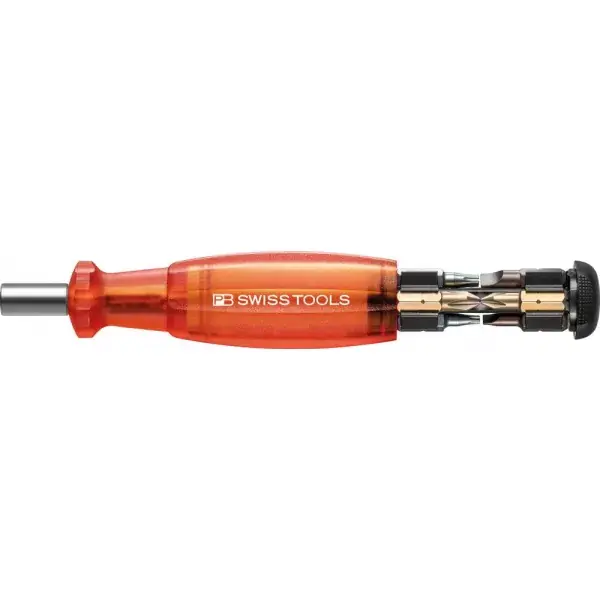 Nová Kolekce Držák bitů se zás.,červ. 8 ks, drážka, PH, TX PB Swiss Tools