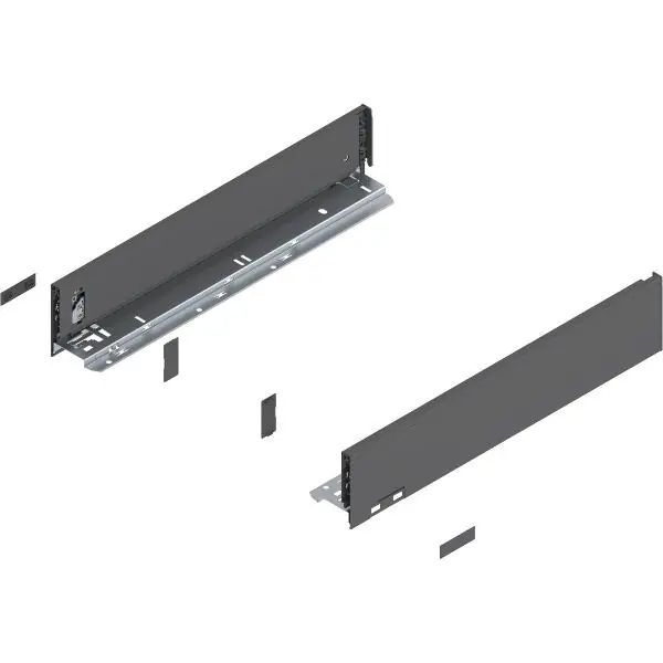 BLUM LEGRABOX pure sada výška M, BLUMOTION S, 70kg, délka 550mm, orion šedá Sezónní Sleva