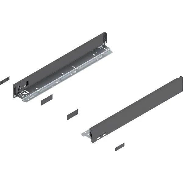 Hit Sezóny BLUM LEGRABOX pure sada výška N, BLUMOTION S, 40kg, délka 550mm, orion šedá