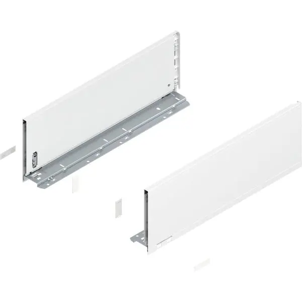 Rychlé Dodání BLUM LEGRABOX pure sada výška C, TIP-ON, 40kg, délka 500, hedvábně bílá