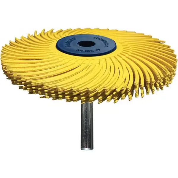 Radiální brusný stopkový kartáč Ø 51x6,4mm A80 žlutá Typ TC, S6x40mm Tyrolit Zlevněný