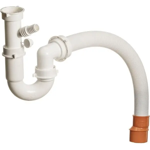 SOLIDO Sifon s flexibilní hadicí se 1 přípojkami 40/50 mm Objednat Nyní