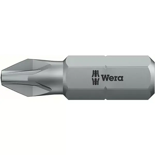 Bezpečná Platba Bit šroubovací tvrdý 1/4" DIN3126C6,3 PZ0x25mm Wera 05056805001