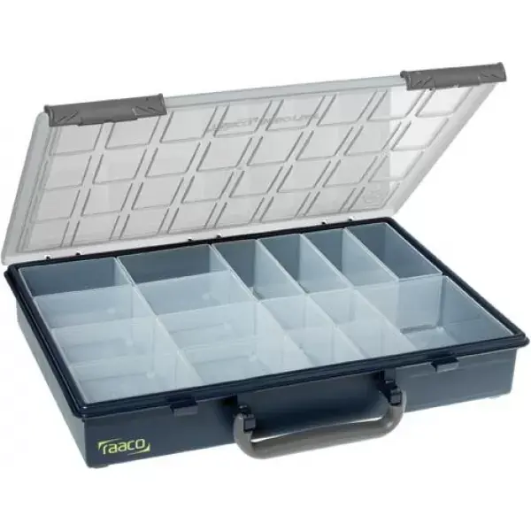 Poslední Šance Sortimentový kufřík plast Assorter 55 4x8-17 modrý raaco