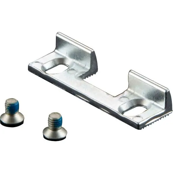 Oblíbený KFV výměnný kus 115, zinkový tlakový odlitek stříbrný, 46 x 14,4 mm
