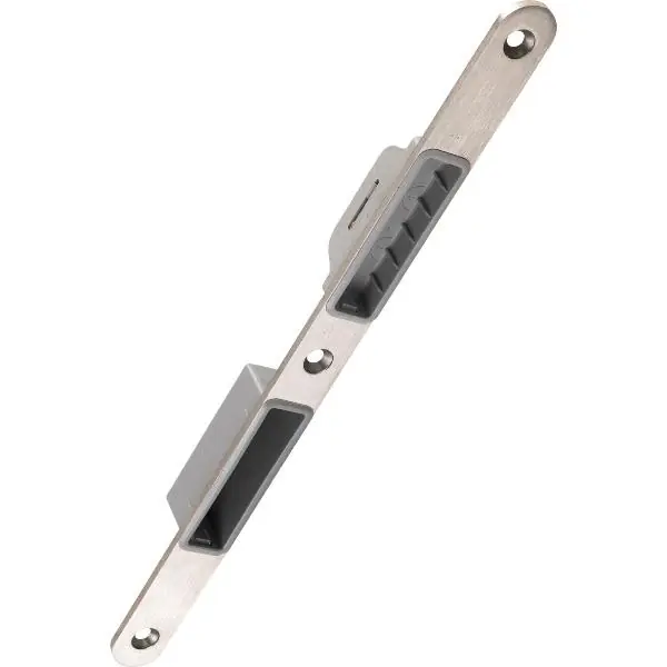 Protiplech k magnetickému zámku 116-245-18HR/41, 245 x 18 x 3 mm, nerez Akční Cena