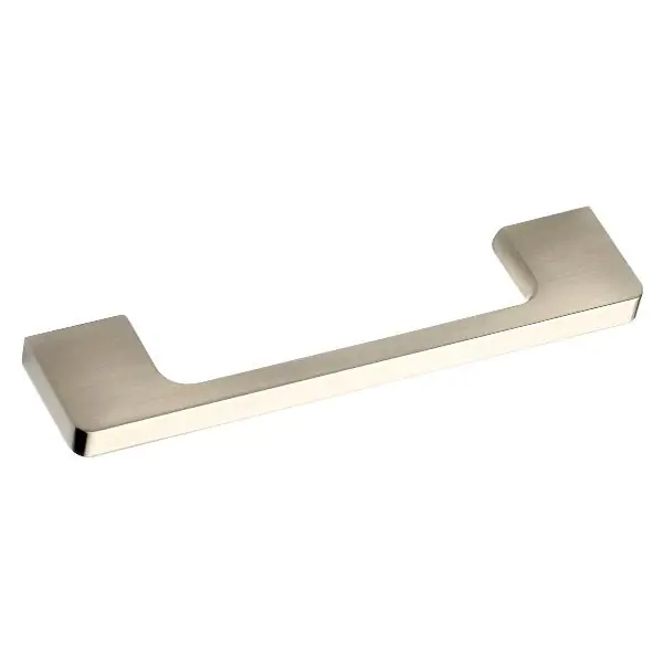 Sleva Úchytka Nestor rozteč128 mm, šířka 140 mm, zinkový odlitek ponikl. broušený