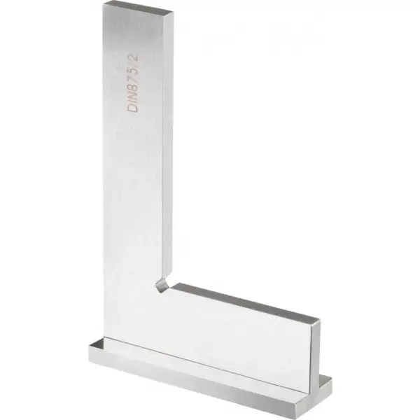 Expresní Doručení Úhelník zámečnický s příložníkem500x250mm DIN 875/2 FORTIS