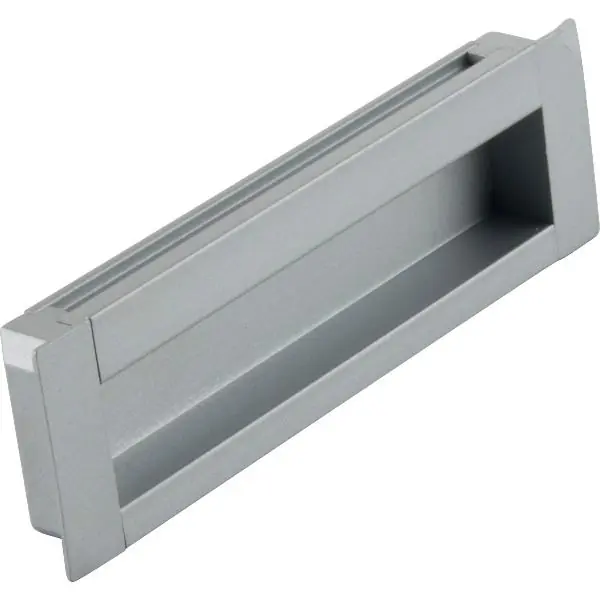 Úchytková mušle Azha šířka 143 mm, zafrézování 138x30x11 mm, hliník stříbrný Časově Omezené