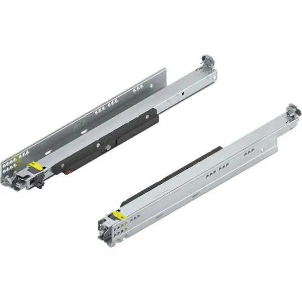 Omezená Nabídka BLUM MOVENTO TIP-ON, plný výsuv, délka 500 mm, nosnost 70kg; 766H5000T