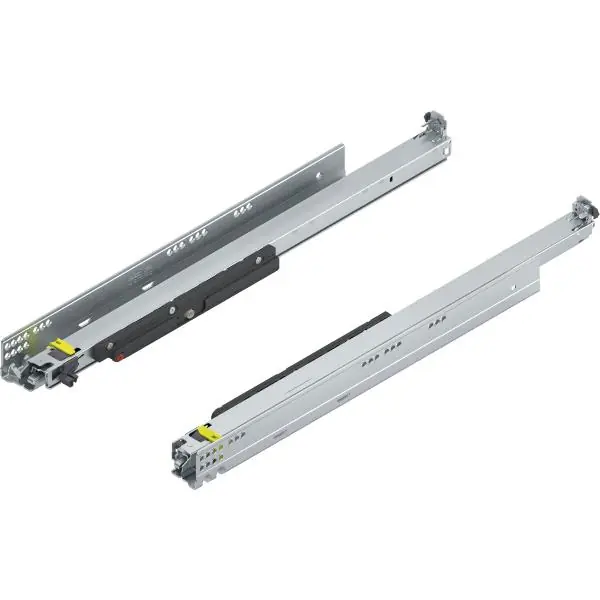 Ověřený BLUM MOVENTO TIP-ON, plný výsuv, délka 600 mm, nosnost 70kg; 766H6000T