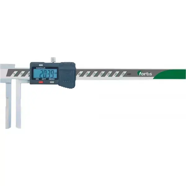 Autentický Posuvné měřítko dlouhé měřicí nástavce digitální 10-150/0,01mm FORTIS