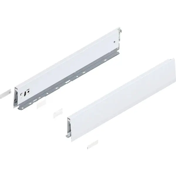 BLUM MERIVOBOX výsuv koše sada výška E-boxcap BLUMOTION B, 70kg, d.450, h. bílá Speciální Cena