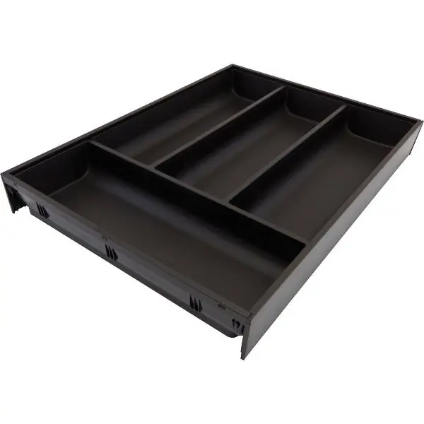 Sezónní Sleva BLUM AMBIA-LINE ZC7S450BS3 příborník délka 450mm, šířka 300mm, karbonově černá