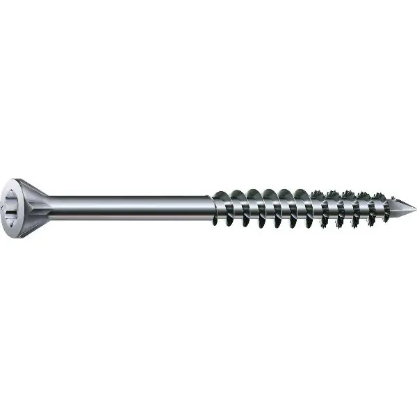 Cenový Hit SPAX vrut pro montáž podlah 3.5x45 částečný závit Torx 10, Wirox stříbrný